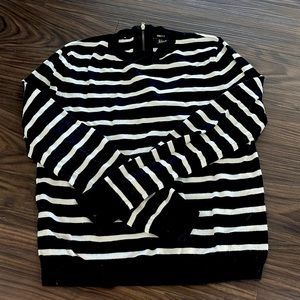 Forever 21 B/W Striped sweater